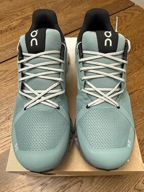 On RunningCloudflyer Waterproof 'Grey Green' Mens 9.5/Womans 11